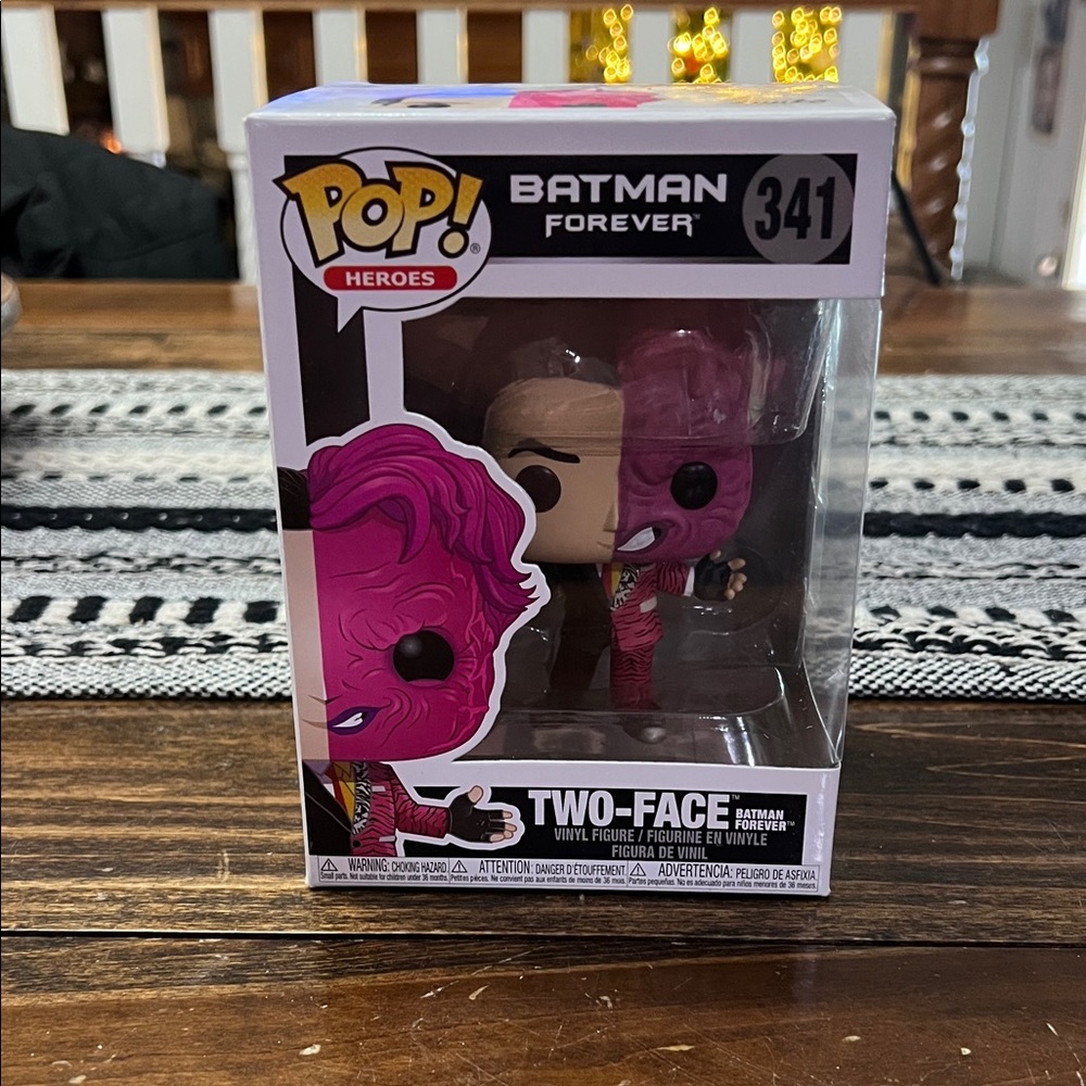 Funko Pop! Batman Forever Two-Face Pink and Black Figure